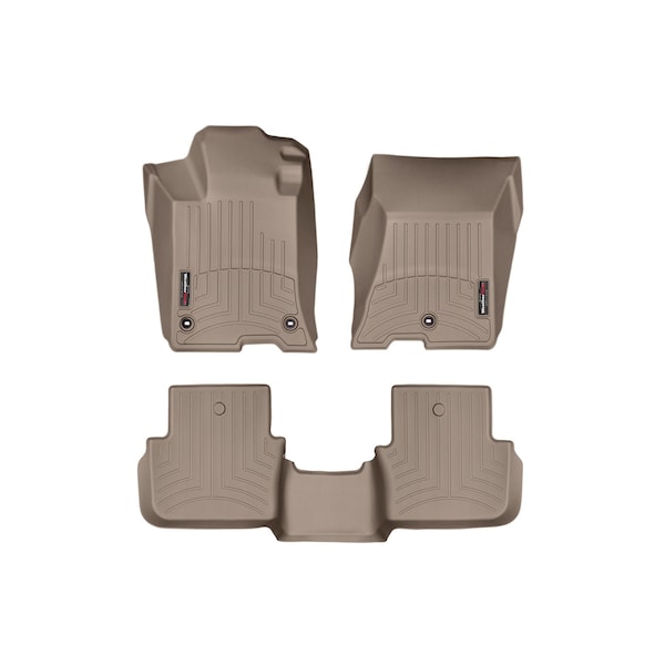 Front and Rear Floorliners, 45769-1-2